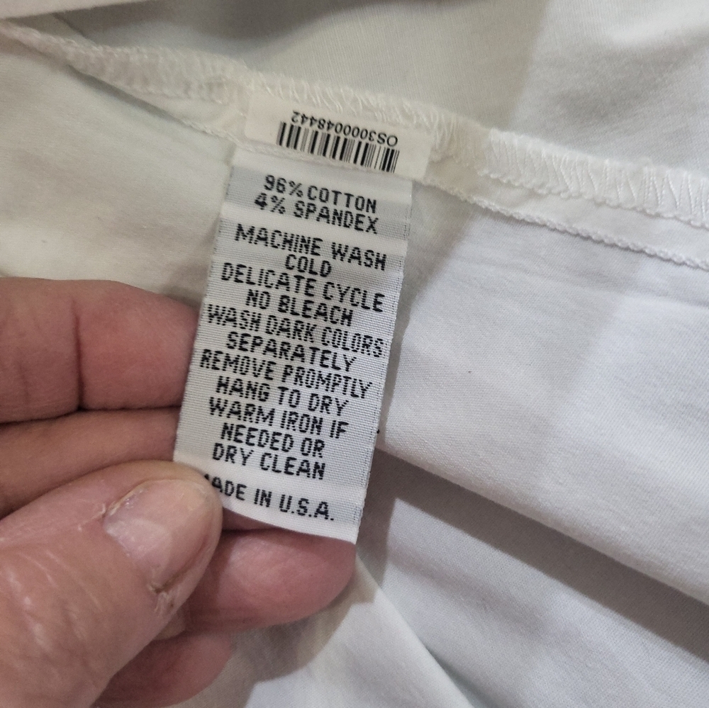 Isabel White Tie Front Top Size XL Lagenlook - Picture 6 of 9